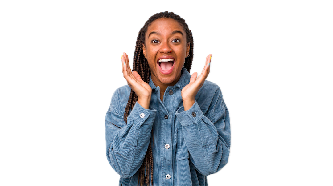 Your reaction when you win!